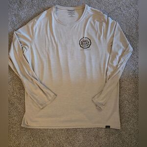 Patagonia Men's Light Cream Long Sleeve Tee